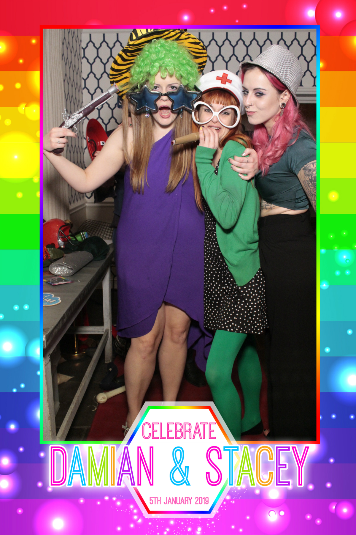 Damian and Stacey's Wedding | View more photos from the event at gallery.myphotoboothexperience.co.uk/u/MyPhotoBoothExperienceLtd/Damian-and-Staceys-Wedding